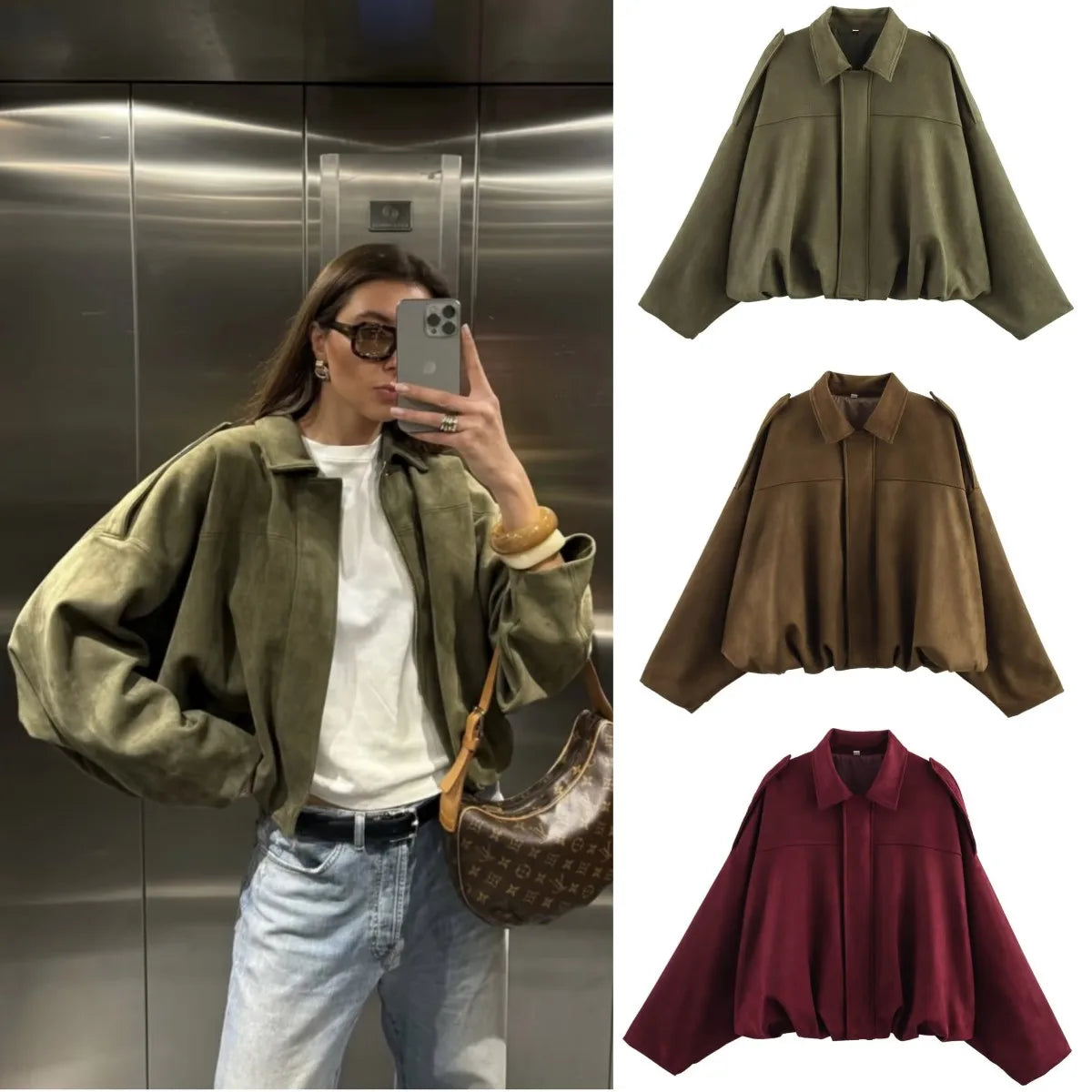 Suede effect Jasje